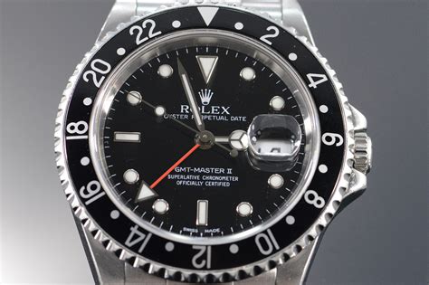 Rolex Watch With Black Face 